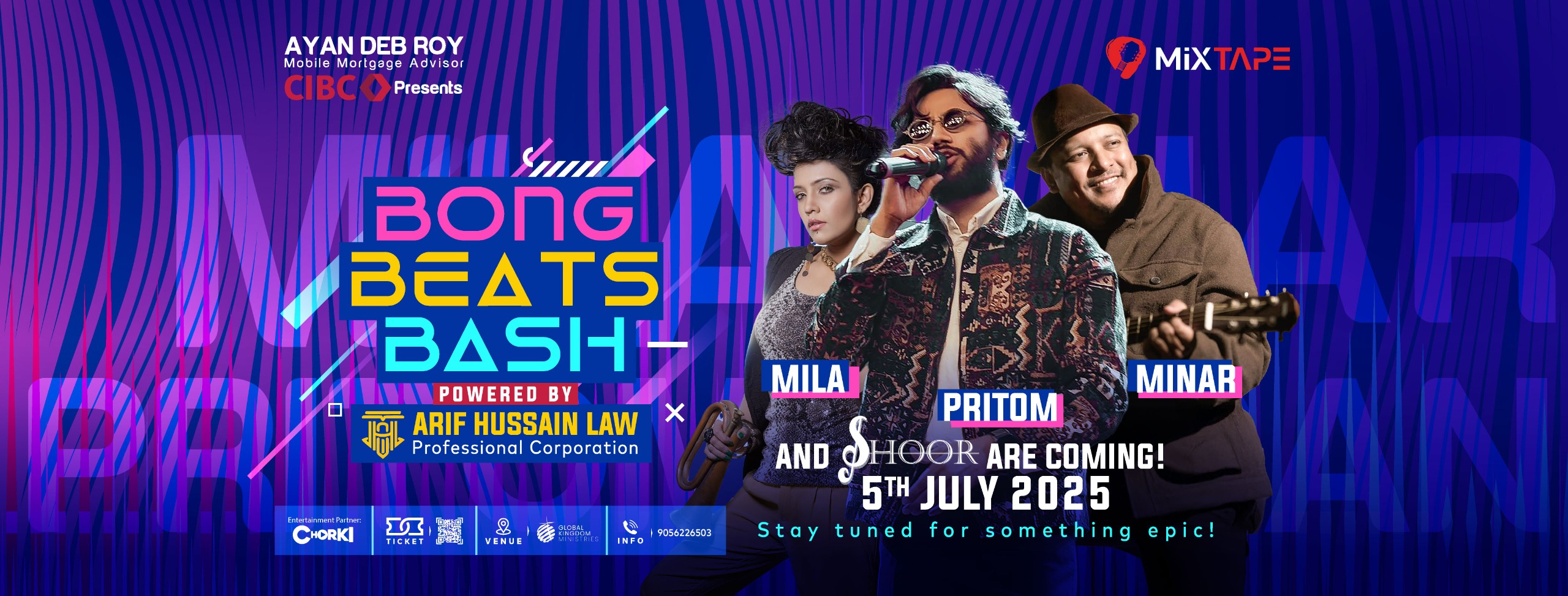 MixTape Music Festival 2025 Banner